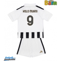 Juventus Randal Kolo Muani #9 Hjemmedraktsett Barn 2026-27 Kortermet (+ Korte bukser)